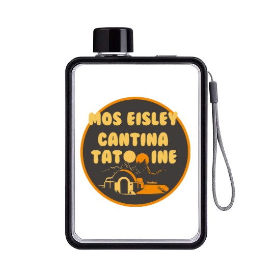 Star Wars Mos Eisley Cantina Tatooine Flat Water Bottles