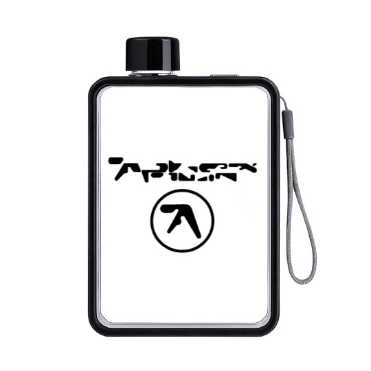 Aphex Twin Logo Flat Water Bottles