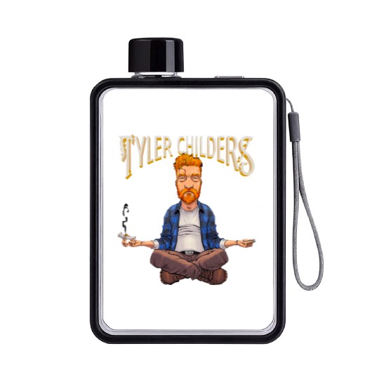 Tyler Childers Flat Water Bottles
