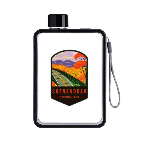 Shenandoah National Park Flat Water Bottles