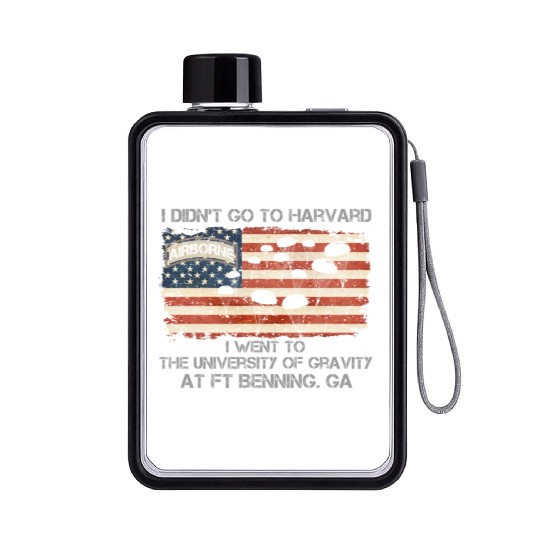 82nd Airborne Division US Army Veteran US Flat Water Bottles