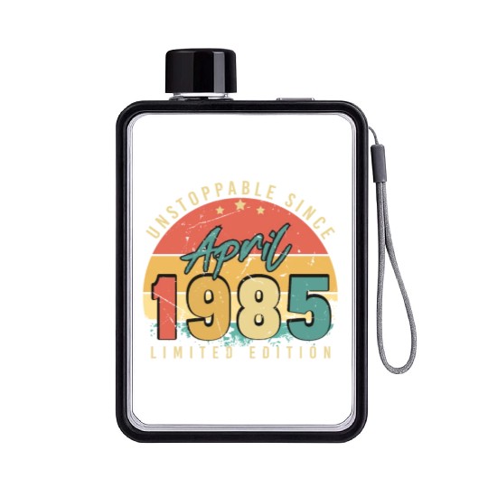 April 1985 Limited Flat Water Bottles