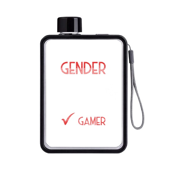 Gamers Video Game Retro Game Console Flat Water Bottles