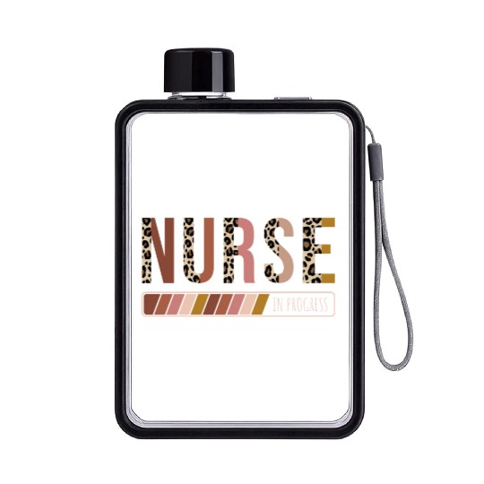 Nurse Loading Nurse In Progress Future Nurse Flat Water Bottles