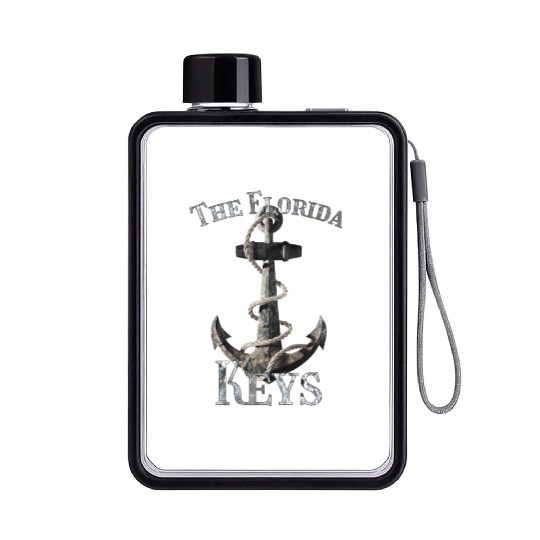 Florida Keys Vacation Nautical Anchor Sailing Flat Water Bottles