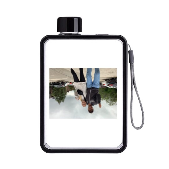 Me and Charlotte Flat Water Bottles