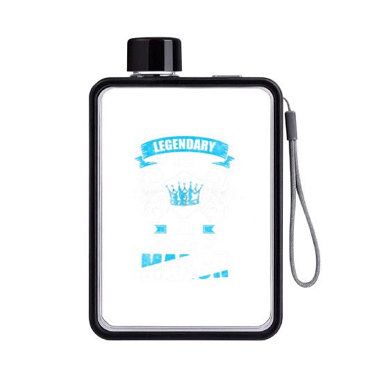 Month Of Birth Age Congratulations Surprise Flat Water Bottles