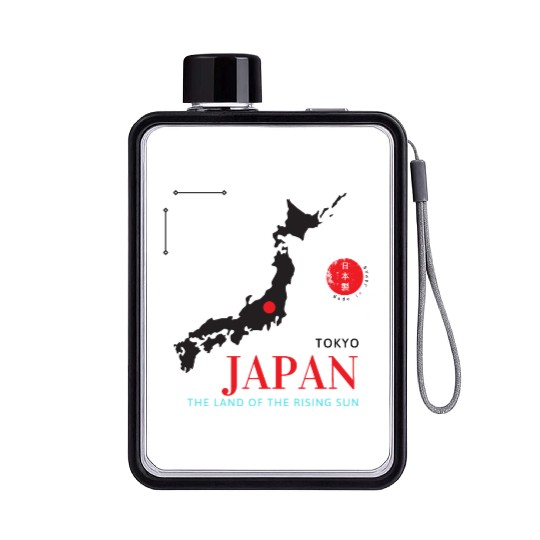 Tokyo Japan Souvenir Flat Water Bottles
