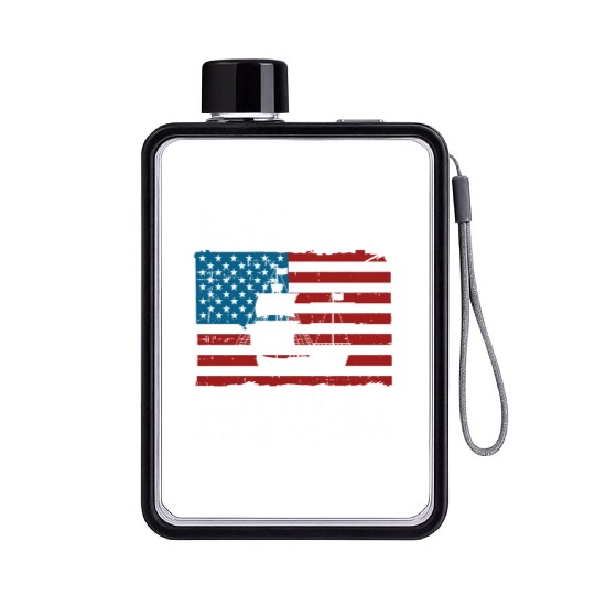 Columbus Day Italian Pride Flat Water Bottles