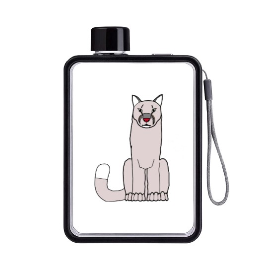 Mountain Lion DK Flat Water Bottles