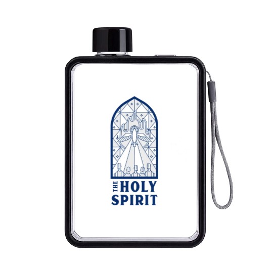 The Holy Spirit Flat Water Bottles