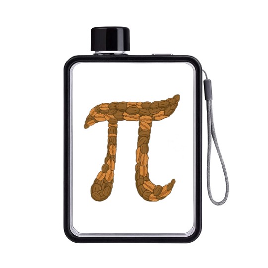 Funny Pi Day Flat Water Bottles Pecan Nuts Pie Math Geek Studen