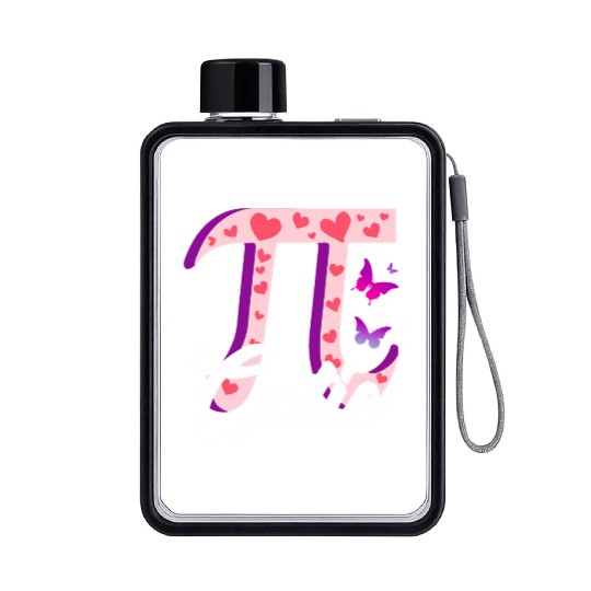 PI Day Flat Water Bottles Women Kids Men Toddler Math Teacher