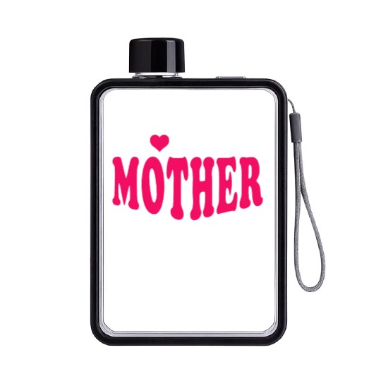 Mother-In-Law Funny Son-In-Law and Daughter-In-Law Flat Water Bottles