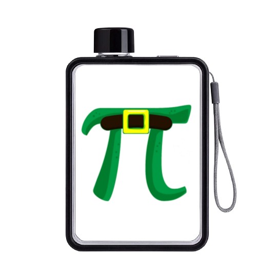 Pi Day Flat Water Bottles Women Kids Men Toddler Math Teacher