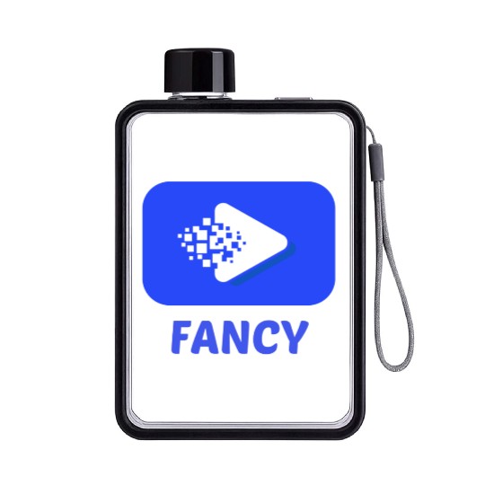 Fancy Flat Water Bottles