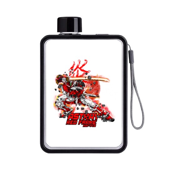 ASTRAY RED FRAME GUNDAM Flat Water Bottles