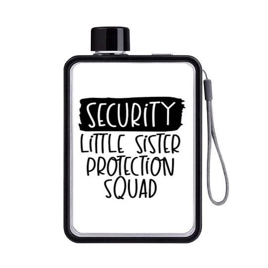 Big Brother Flat Water Bottles Security for Little Sister