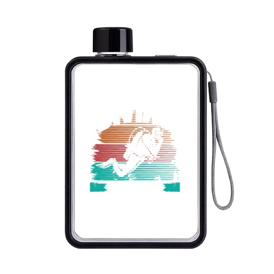 Scuba Diving too much cant be done Diver Flat Water Bottles