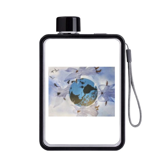 Blue Mountain Flat Water Bottles