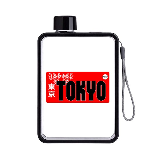 Tokyo Flat Water Bottles