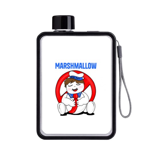 DAD ghostbusters Flat Water Bottles