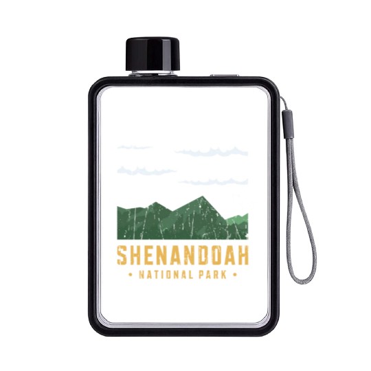 Shenandoah National Park - nature Flat Water Bottles