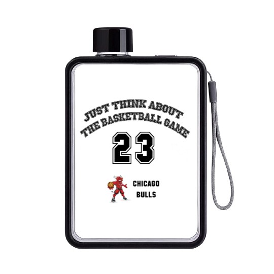 chicago bulls Flat Water Bottles