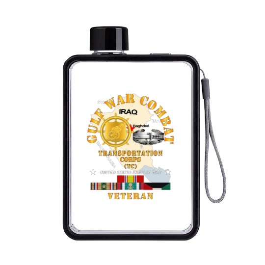 Army War Combat Vet Transportation Corps X 300 Flat Water Bottles