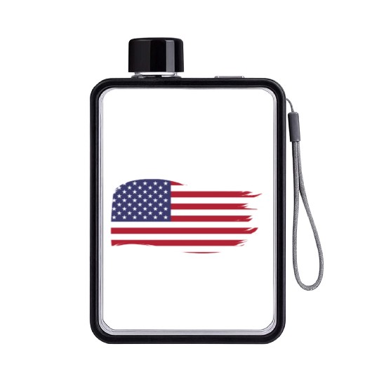 I Study Triggernometry 2nd Aamendment US American Flat Water Bottles