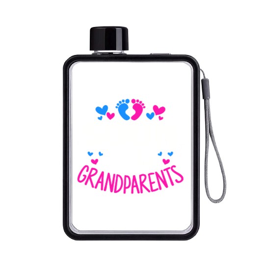 We Will Soon Become Grandparents, Be Grandparents Flat Water Bottles