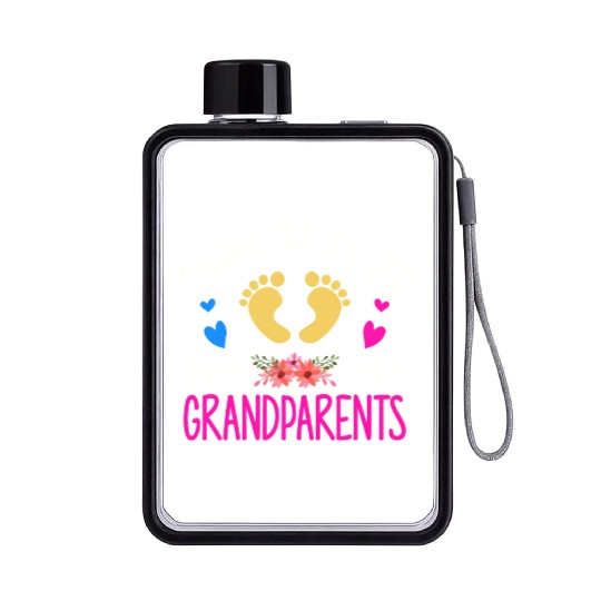 We Will Soon Become Grandparents, Be Grandparents Flat Water Bottles