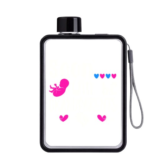 We Will Soon Become Grandparents, Be Grandparents Flat Water Bottles