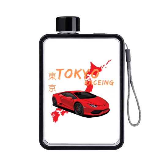 Tokyo Racing Flat Water Bottles