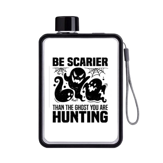 ghost Hunters Flat Water Bottles