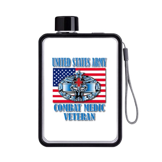Combat Medic 2nd Award Memorable Us Flat Water Bottles