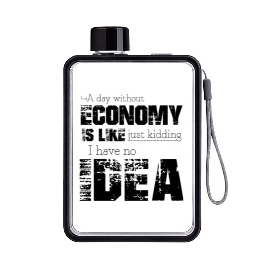 Economy Flat Water Bottles