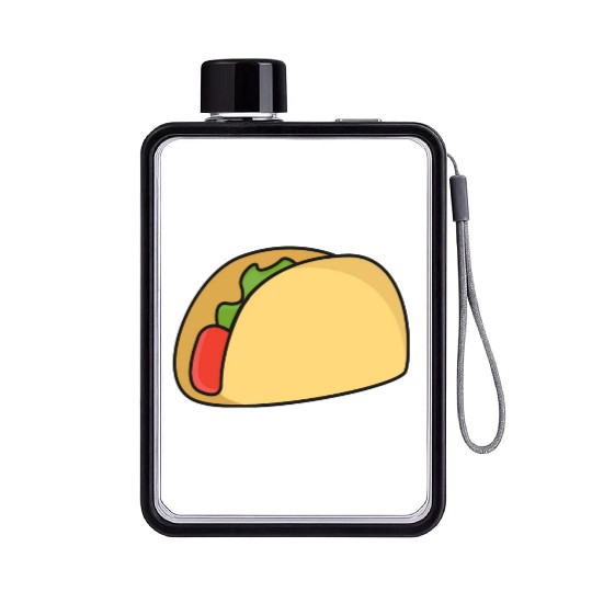 Favorite food street tacos Flat Water Bottles
