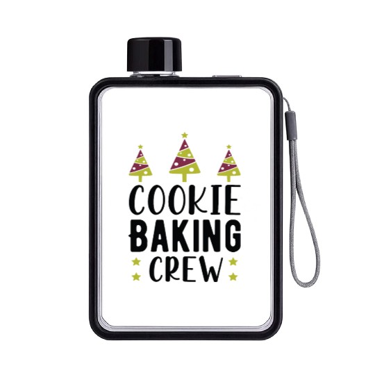 Cookie Baking Crew Flat Water Bottles
