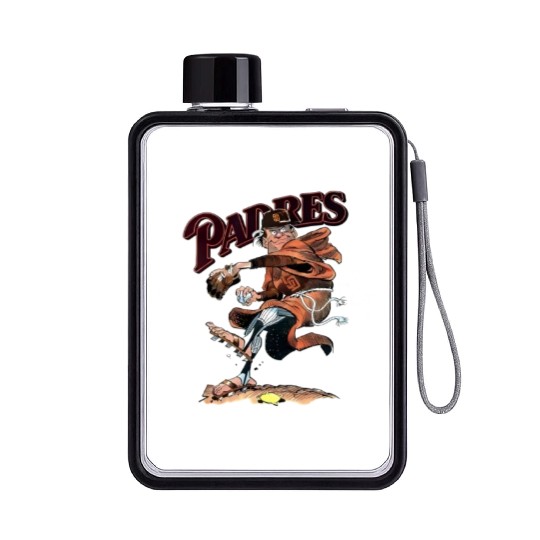 san diego Flat Water Bottles