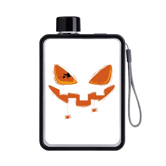 SWEET HALLOWEEN 3 Flat Water Bottles