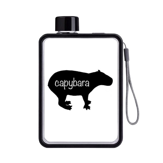 Capybara Flat Water Bottles