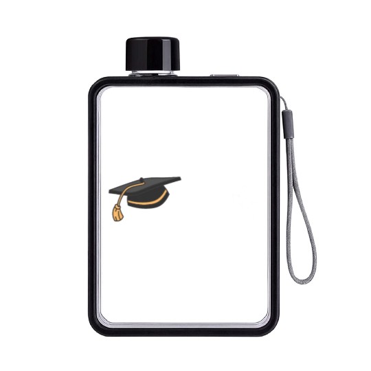 You Did It Graduated Graduation Congratulations Flat Water Bottles