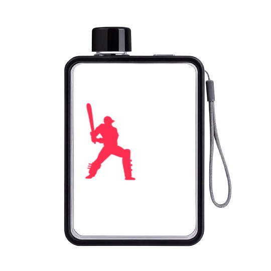 Cricket Is More Than A Game It's A Passion Flat Water Bottles