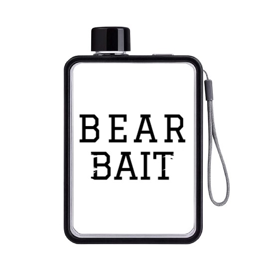 Gay Bear Bait Pride - Subgroup LGBTQ Community Flat Water Bottles