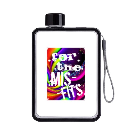For the Misfits-2 Flat Water Bottles