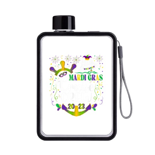 Mardi Gras Cruise 2023 New Orleans Carnival Vacati Flat Water Bottles