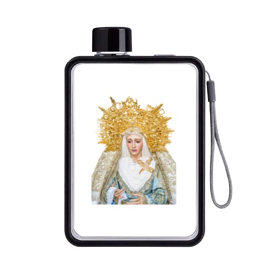 Virgin Mary Mother of Jesus Madonna Flat Water Bottles