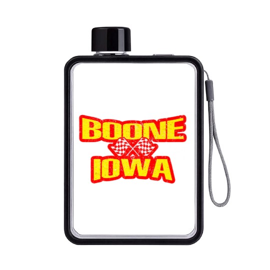 Boone Iowa IA Midwest Hobby Stock Modified Race Ca Flat Water Bottles