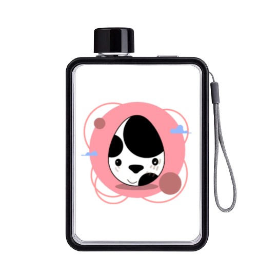 Easter Egg Sunday Flat Water Bottles